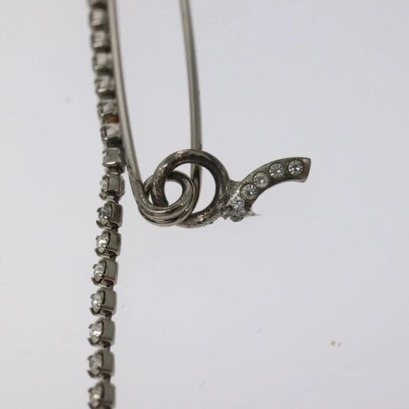 CHANEL Brooch metal Silver CC Auth bs26775 - Picture 4 of 9